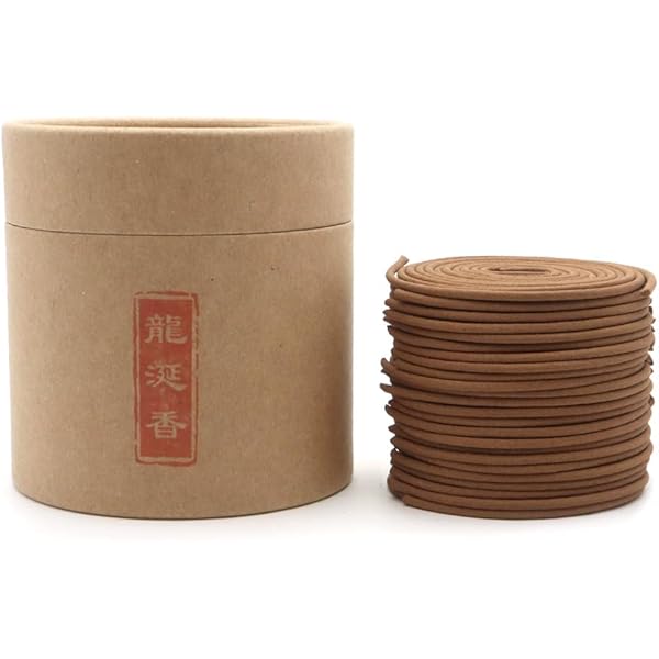 Amazon.co.jp: 日本香堂 線香 渦巻 コイル 伽羅大観 12巻入 367